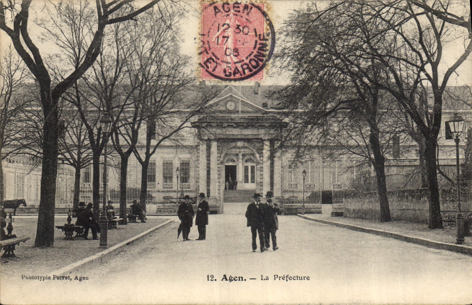 CPA Prefecture Agen