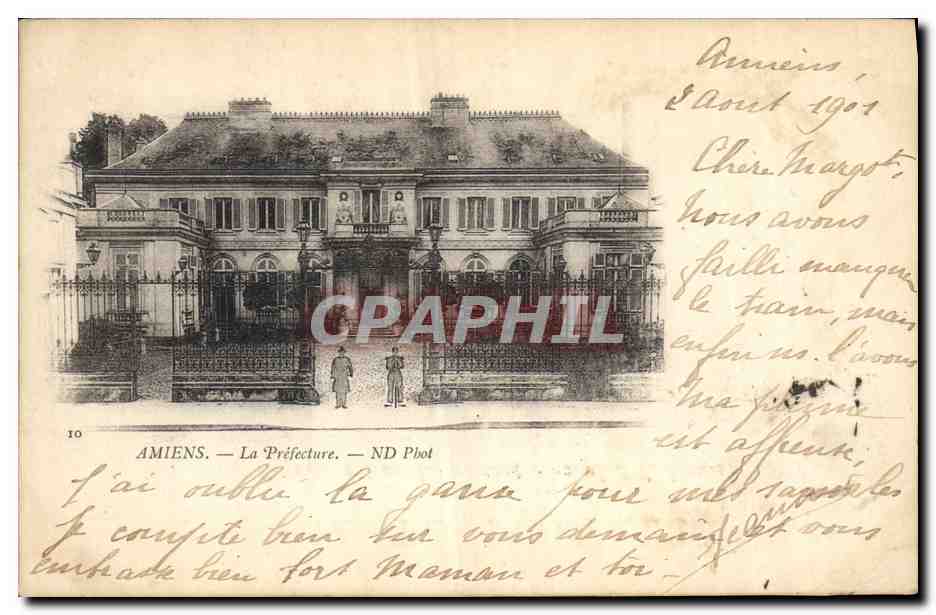 CPA Prefecture Amiens