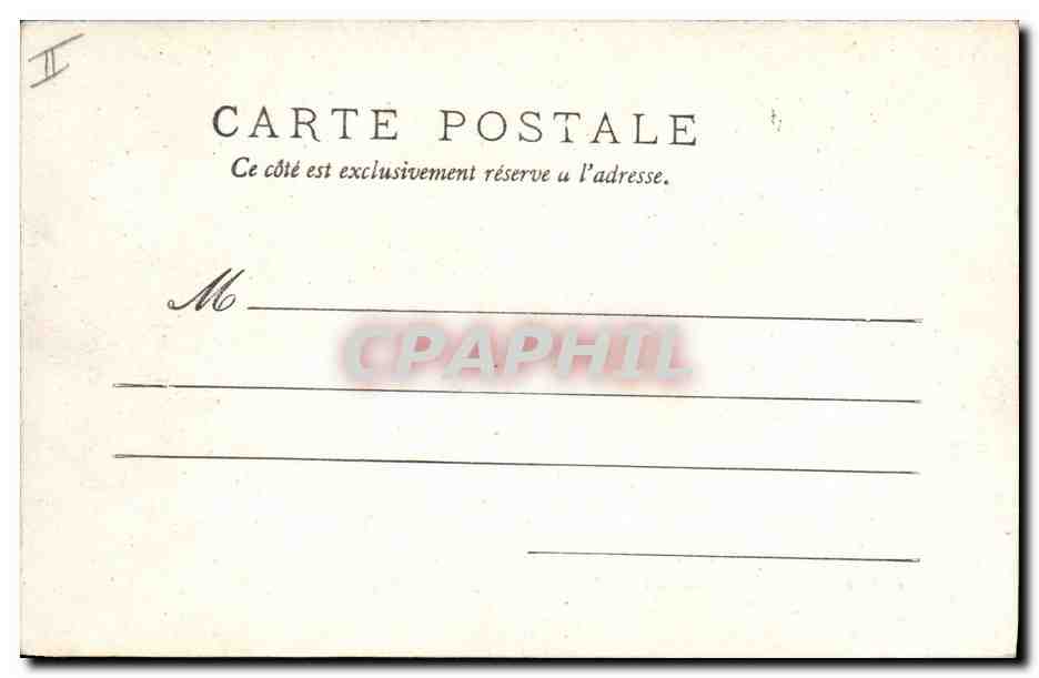 CPA Prefecture Annecy Bateau  — Verso