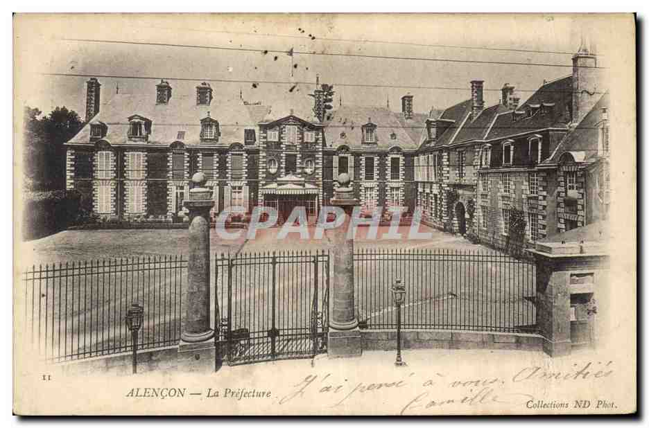 Alençon — La Préfecture — Collections ND Phot. - Recto