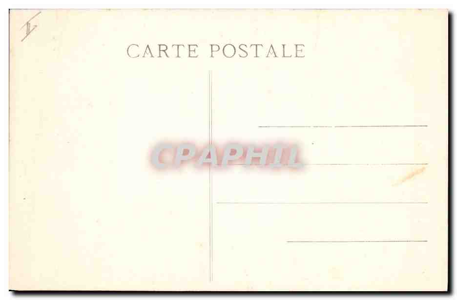 CPA Prefecture Amiens — Verso