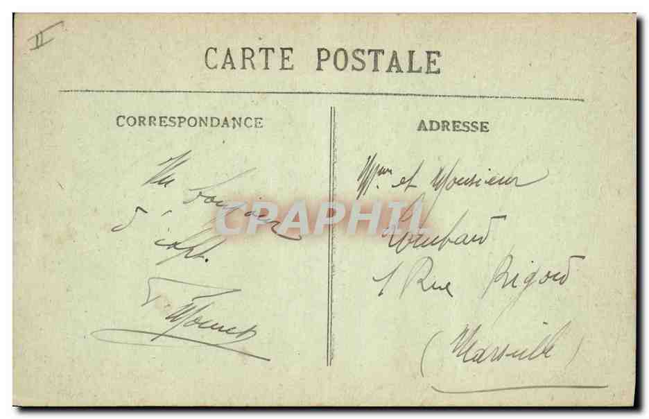 CPA Apt La Sous Prefecture Ancien Eveche — Verso