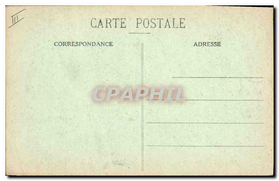 CPA Folklore Jeune fille de Sainte Anne d'Auray — Verso