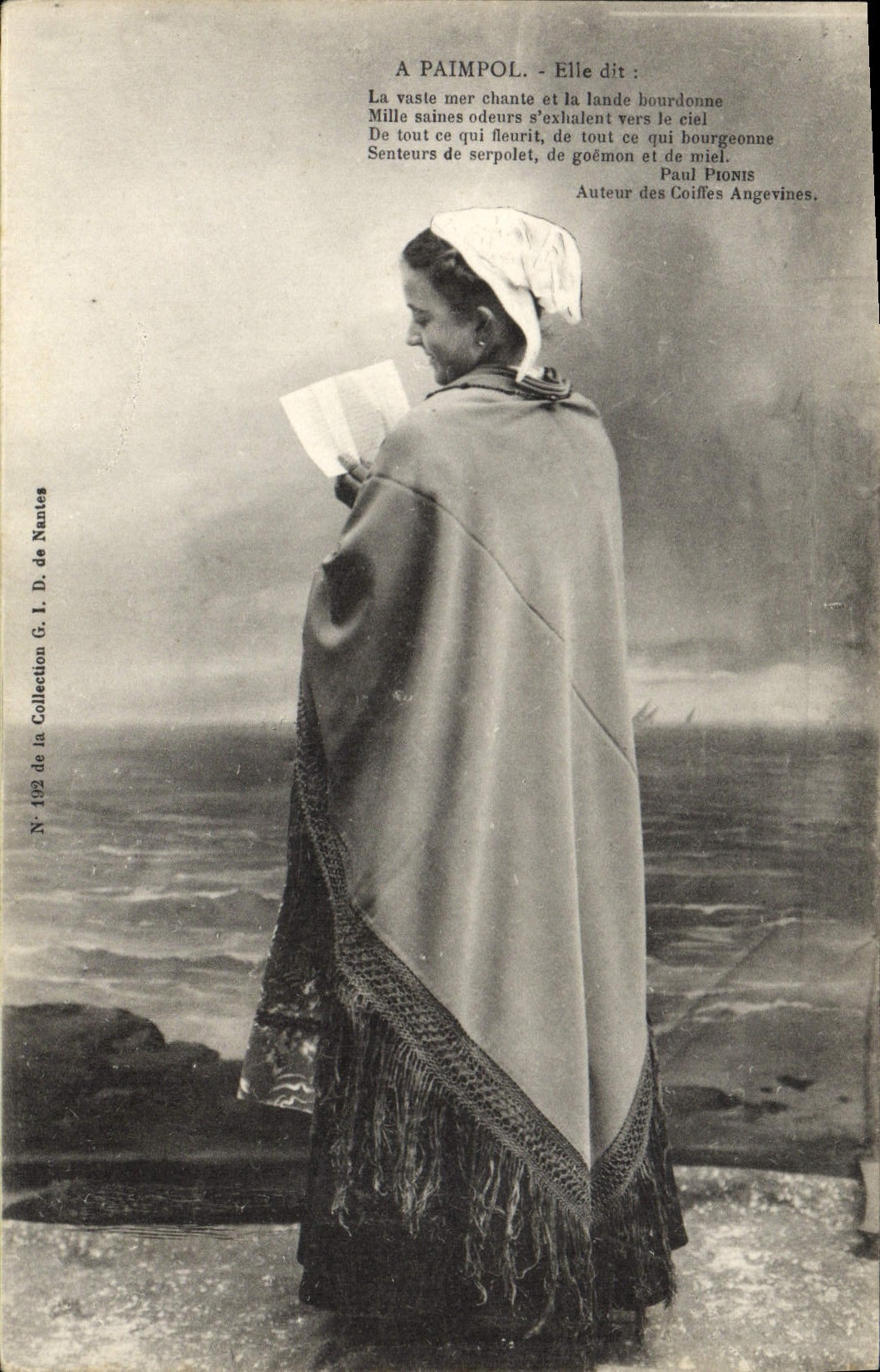 CPA Folklore A Paimpol 