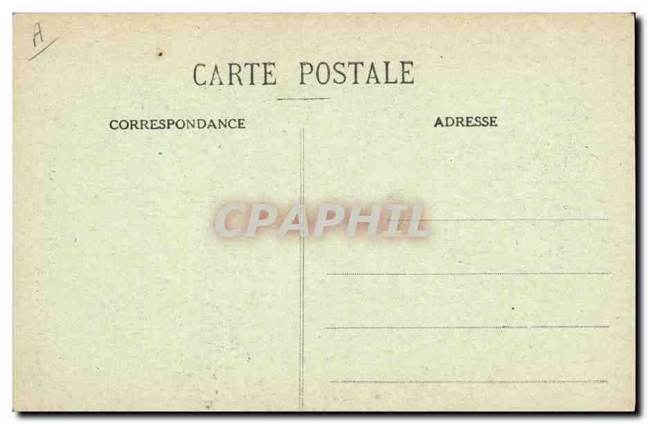 CPA Folklore Paysan de Ste Anne — Verso