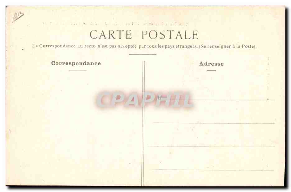 CPA Folklore Noce bretonne Les maries dansant la gavotte d'honneur Mariage — Verso