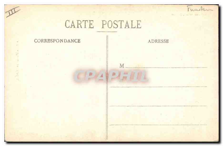 CPA Folklore Maries de Scaer Mariage — Verso