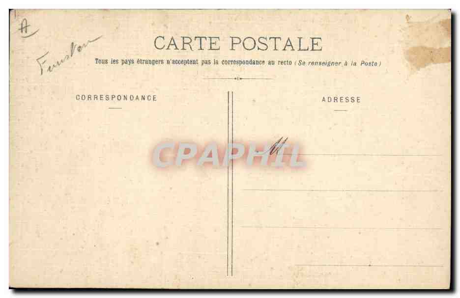 CPA Folklore Jeunes filles de Rosporden et de Quimperle (carte toilee) — Verso
