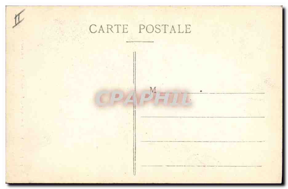 CPA Folklore Pontivy et sa femme  — Verso