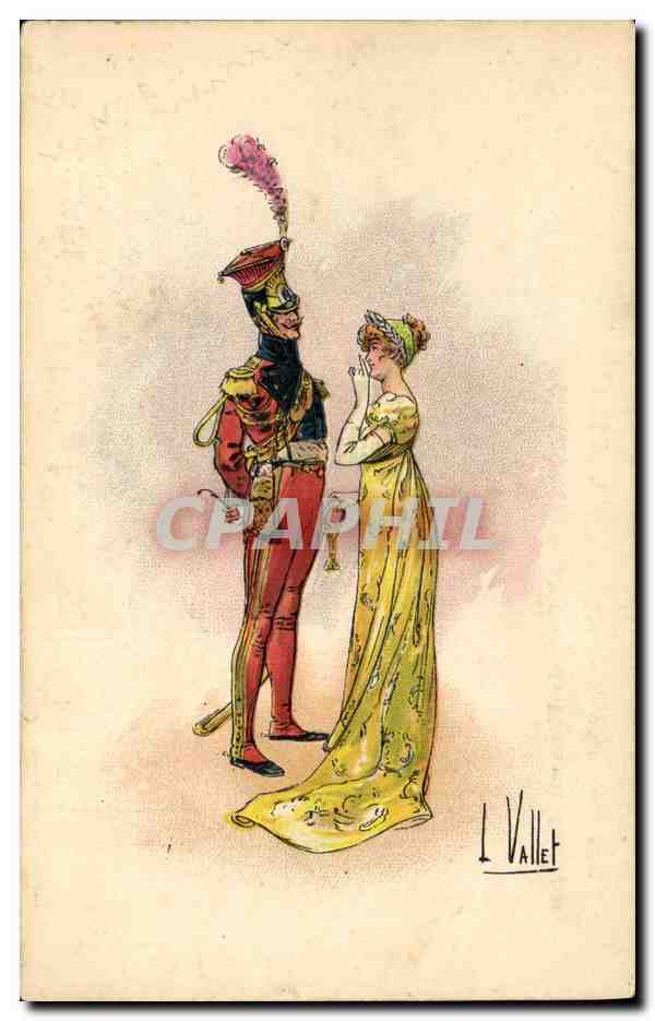 CPA Militaria Femme Vllet