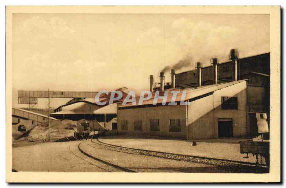 Usine de séchage — Mine du Djebel-Kouif — Cie des Phosphates de Constantine (1928)