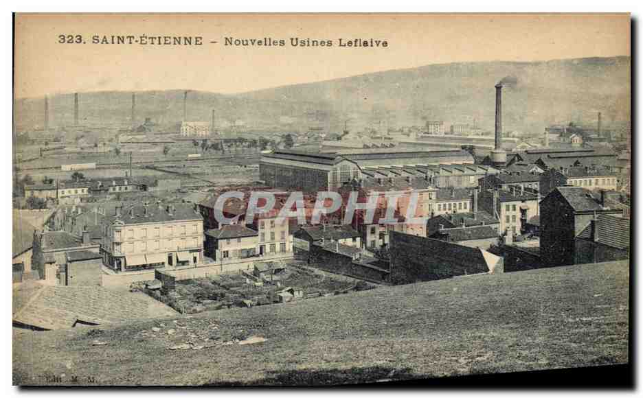 CPA Mine Mines Saint Etienne Nouvelles usines Leflaive