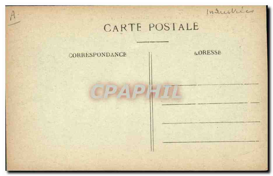 CPA Mine Mines Saint Etienne Nouvelles usines Leflaive — Rückseite