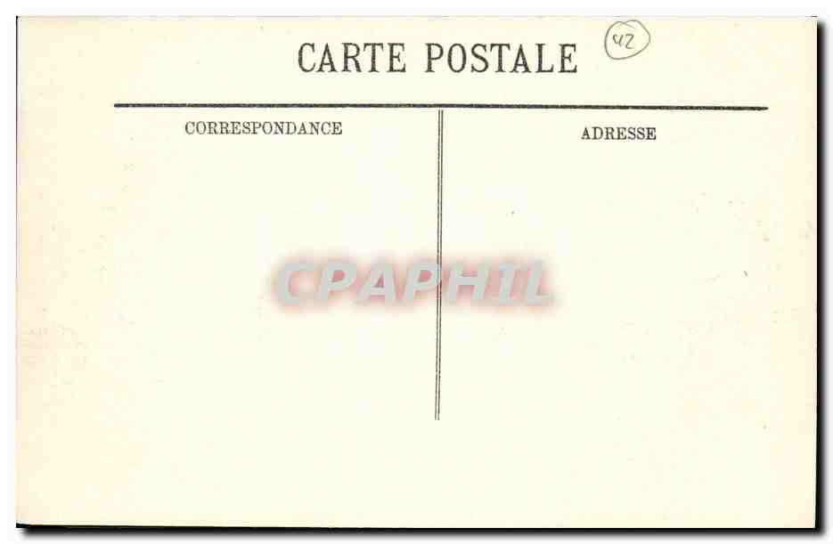 CPA Chateau Usse La cour d'honneur et la lanterne — Rückseite