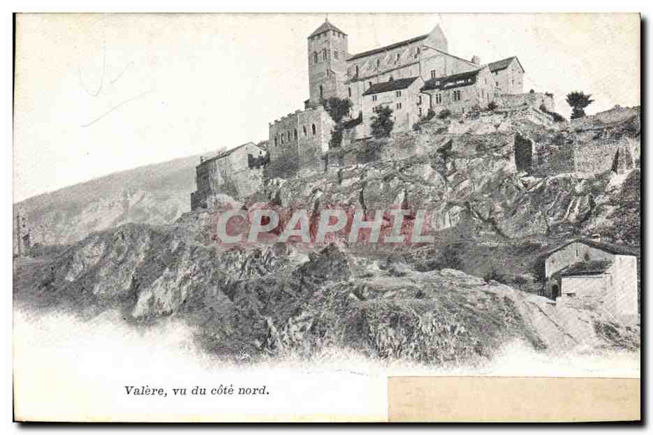 CPA Chateau Valere Vu du cote nord