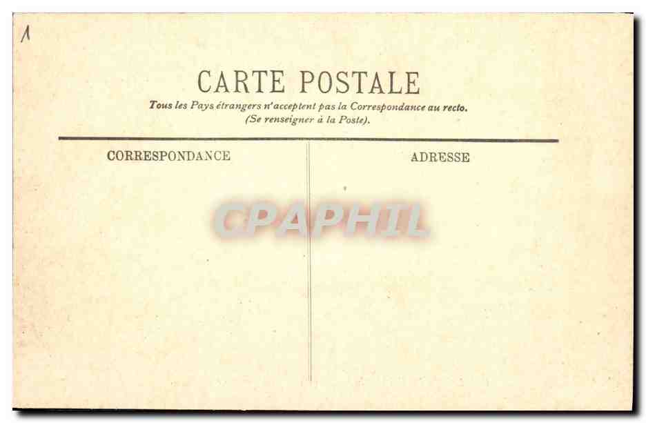 CPA Chateau Environs de Dieppe Arques — Rückseite