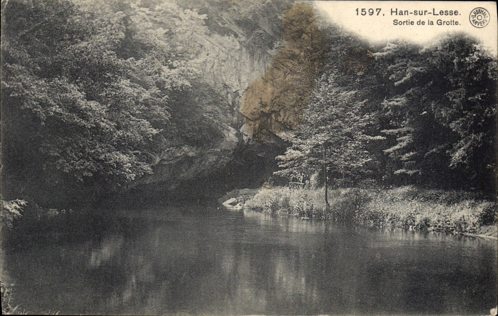 Han-sur-Lesse — Sortie de la Grotte — éditeur Serralys, n° 1597