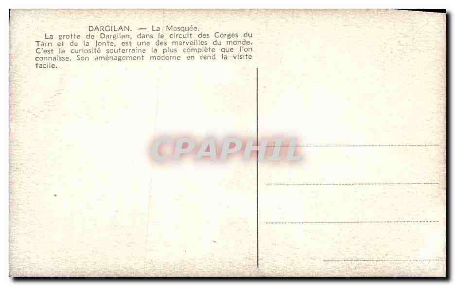 Grotte de Dargilan — La Mosquée — Dargilan — Reverso