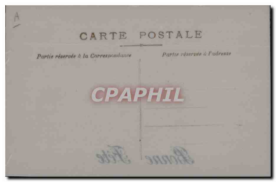 CPA Fantaisie Carte transparente Fleurs  — Rückseite