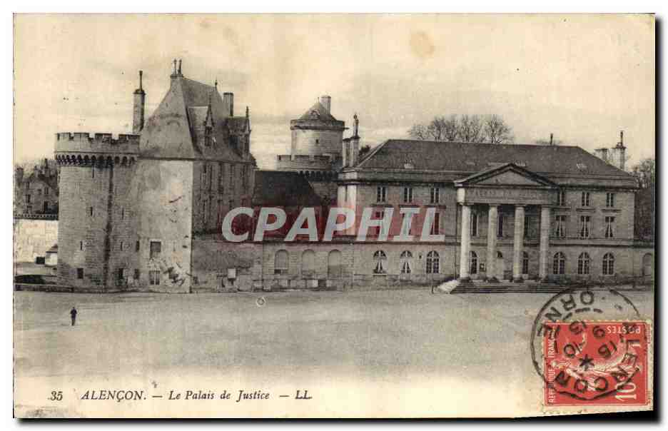 CPA Palais de Justice Alencon