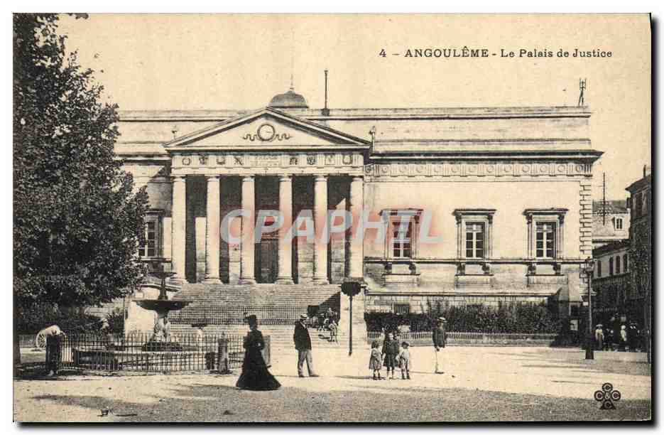 CPA Palais de Justice Angouleme