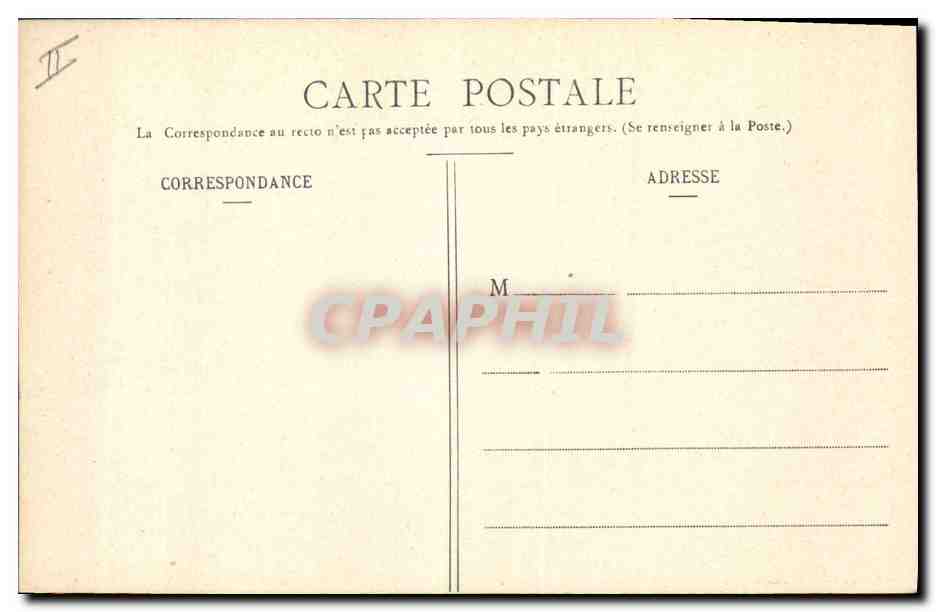 CPA Palais de Justice Belfort — Verso