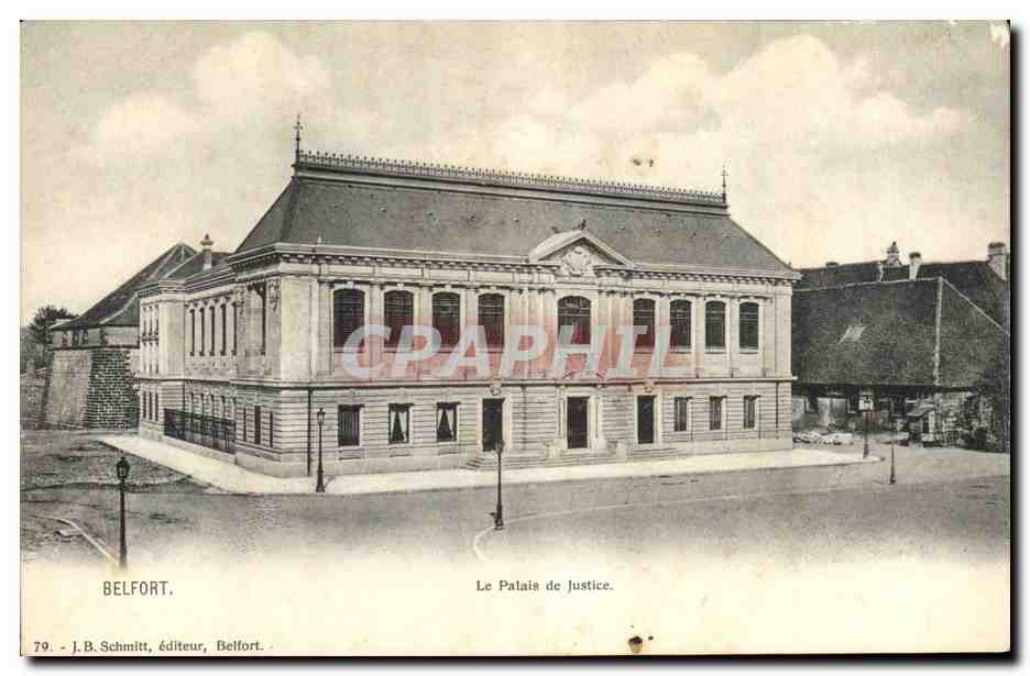 CPA Palais de Justice Belfort