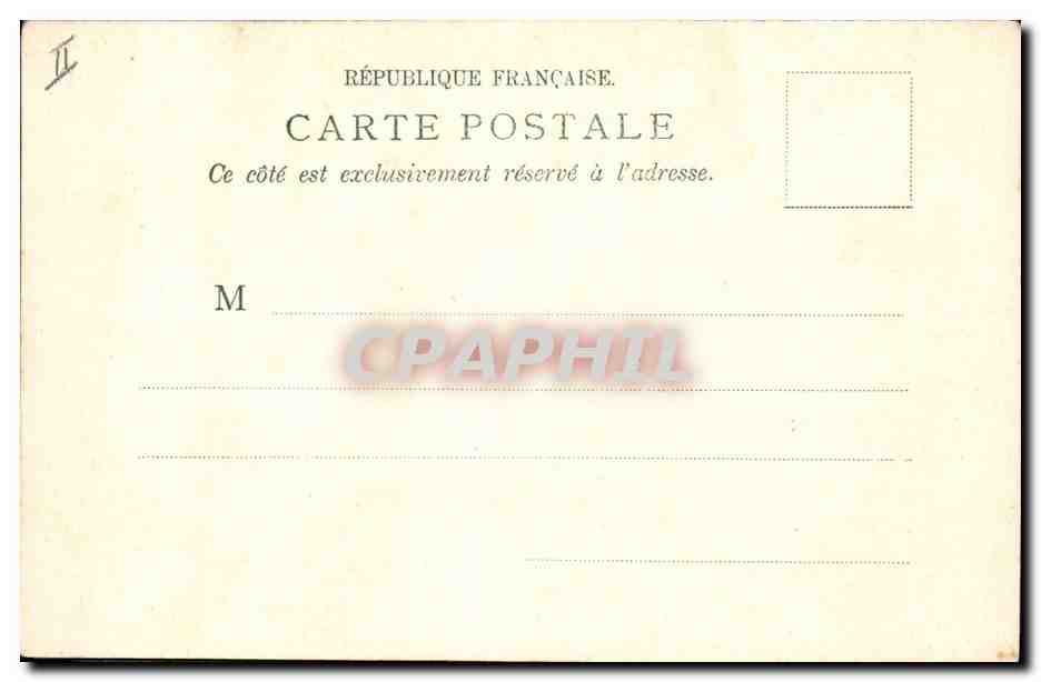 CPA Palais de Justice Belfort — Rückseite