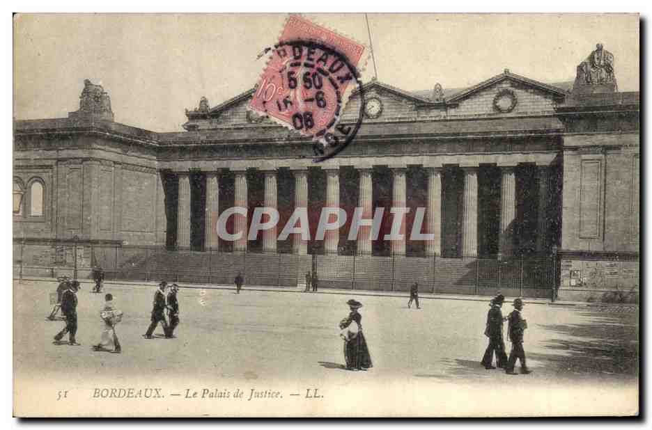 CPA Palais de Justice Bordeaux