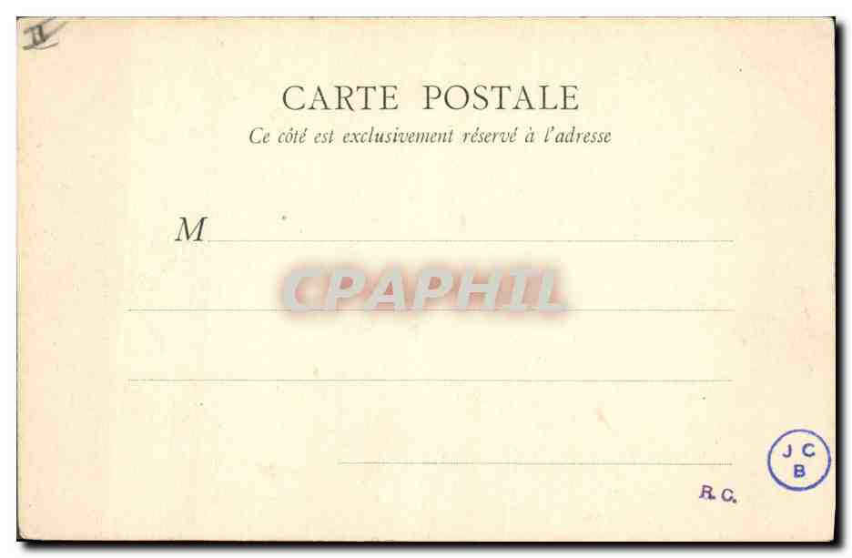 CPA Palais de Justice et la porte des Dunes Boulogne sur Mer — Verso