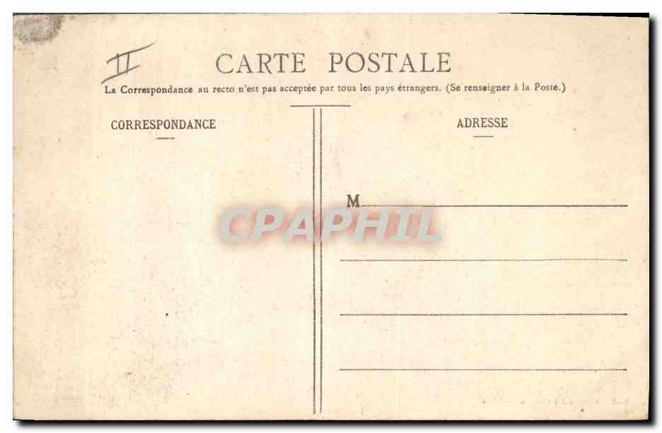 CPA Palais de Justice Belfort — Rückseite