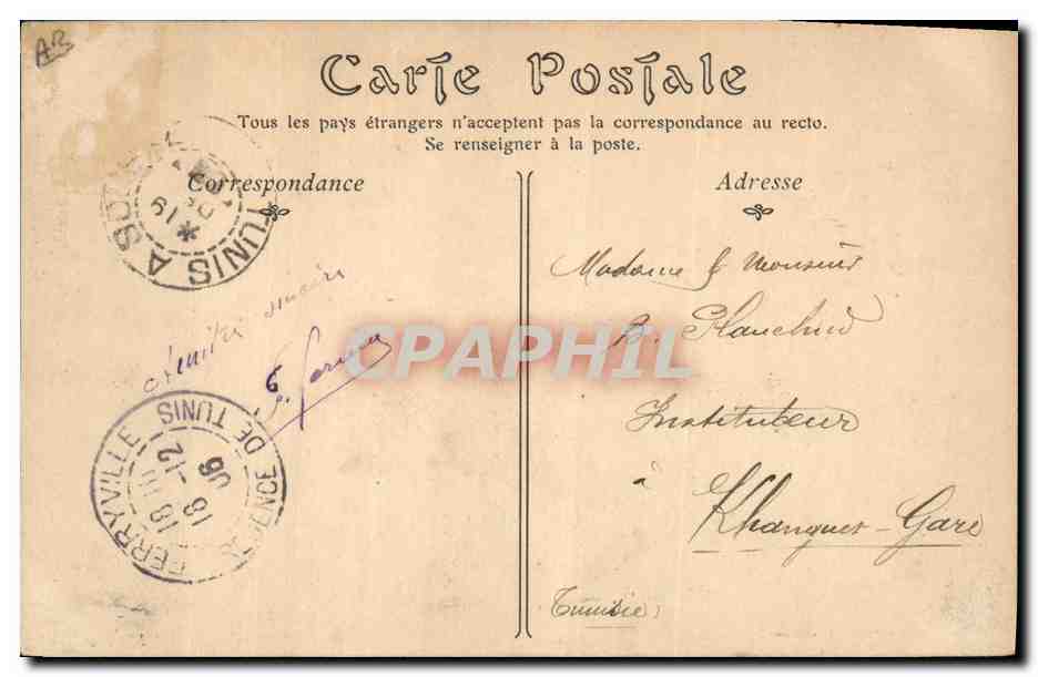 Marina Militare — Il Cacciatorpediniere « Brennus » — Tunisia — Verso