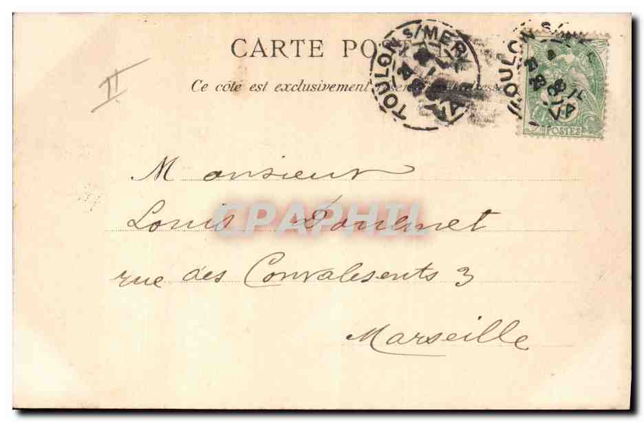 Le « Bouvet », cuirassé d'escadre à tourelles — N° 517 — Fernand Dalliné — Verso
