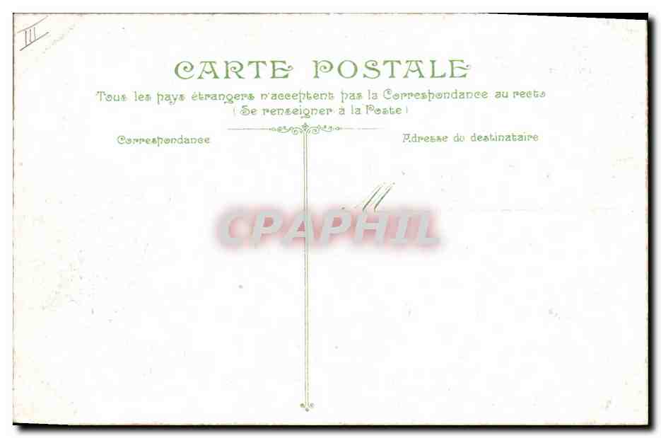 CPA Bateau de Guerre Le Bouvines — Verso