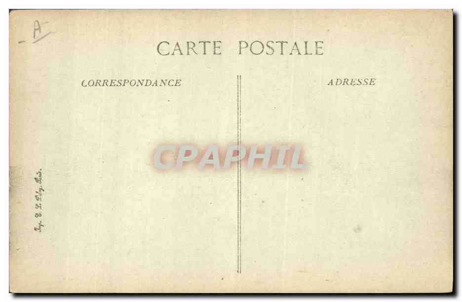 CPA Bateau de Guerre Branlebas Contre torpilleur d'escadre — Verso