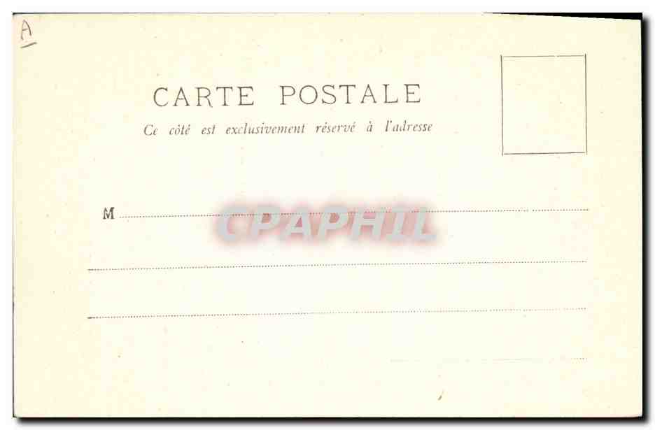 Le 'Bruix', Croiseur cuirassé — A. Bougault, n° 501 — Verso