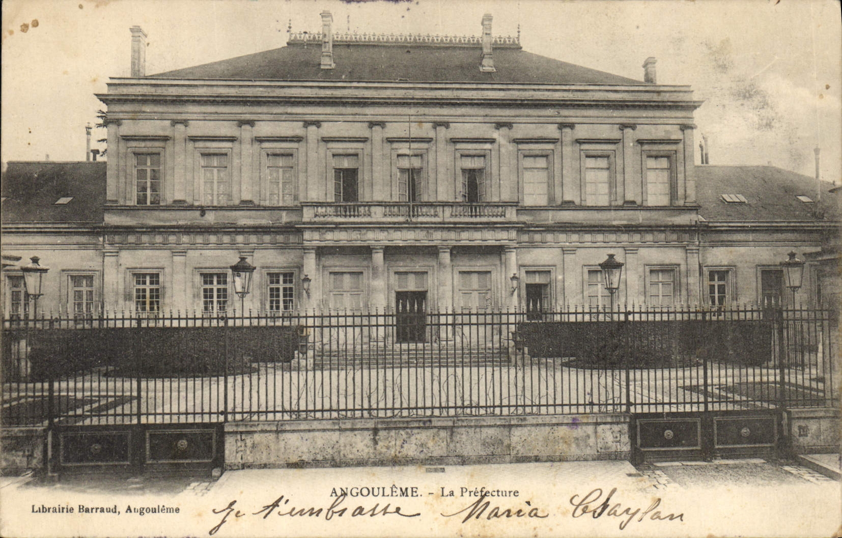 Angoulême - La Préfecture — Librairie Barraud, Angoulême