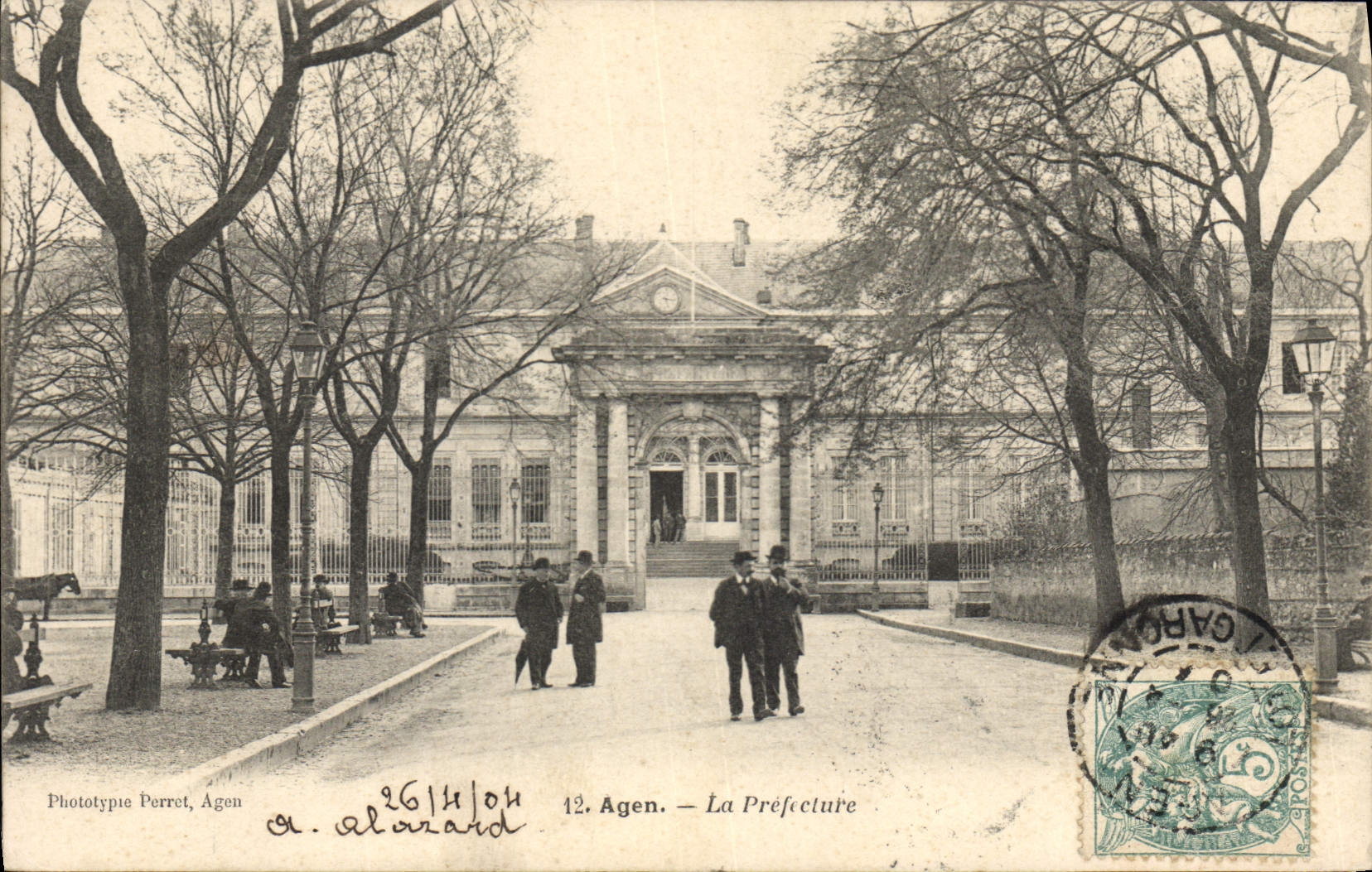 CPA Prefecture Agen