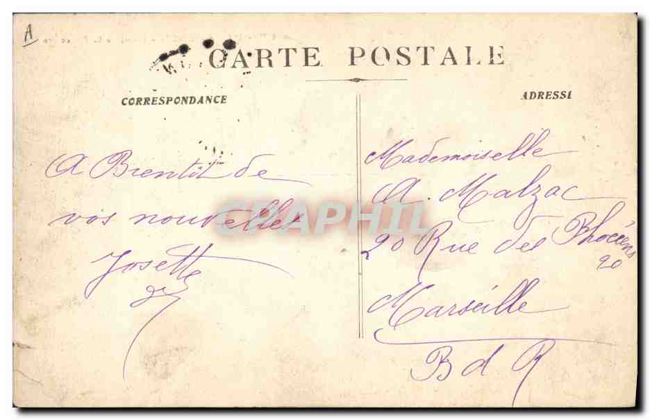 Avignon - Hôtel de la Préfecture — éditeur inconnu, n° de série non visible — Reverso