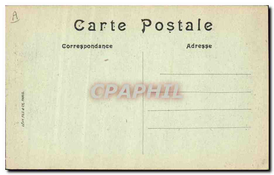 CPA Folklore Jeunes enfants des environs d'Auray — Verso