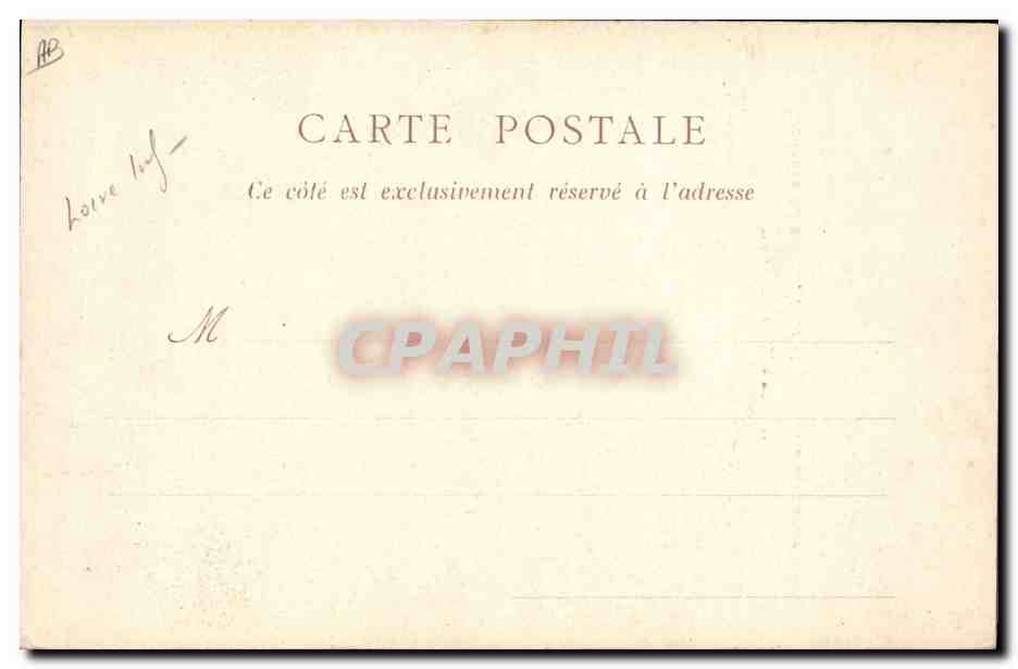 CPA Folklore Pays de Guerande Maries de Saille Fille et garcon d'honneur Mariage — Verso