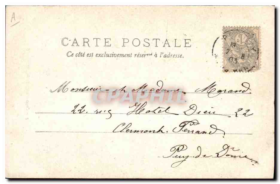 CPA Folklore Jeunes enfants de Pontivy — Verso