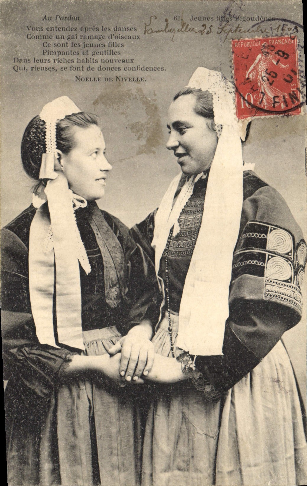 CPA Folklore Bretagne