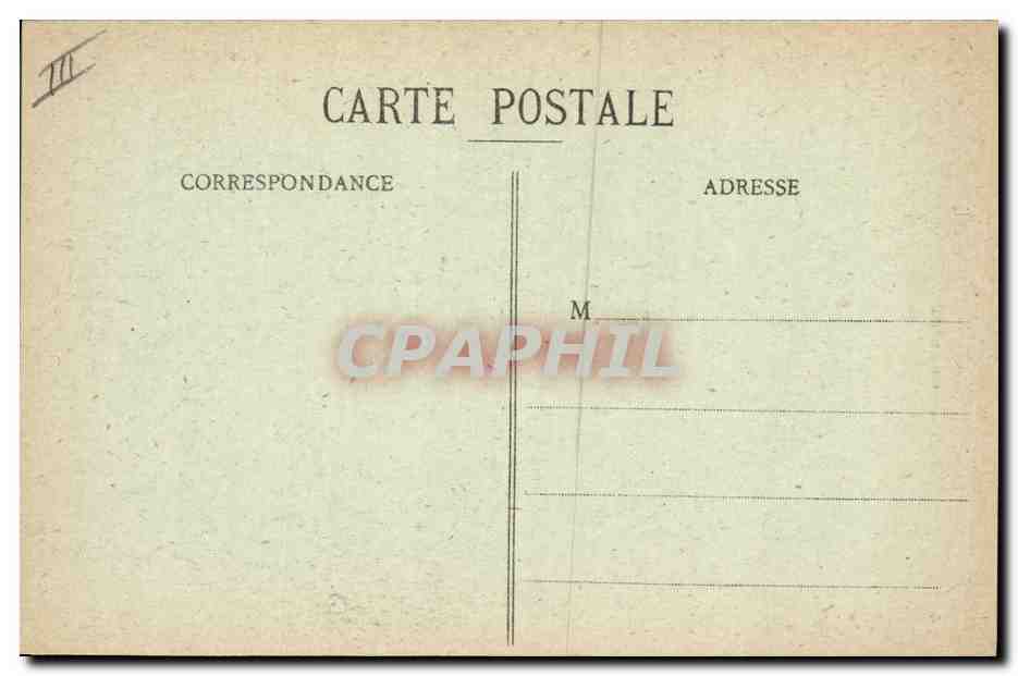 CPA Folklore Maries de Cornouailles Robe broderie d'or Mariage — Verso