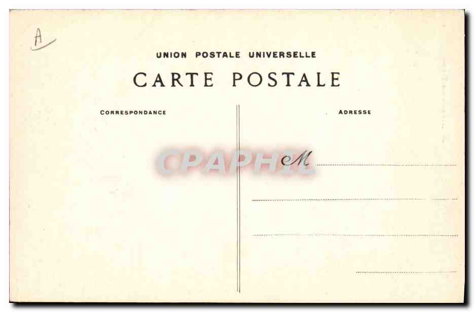 CPA Folklore Maries des environs d'Auray — Verso