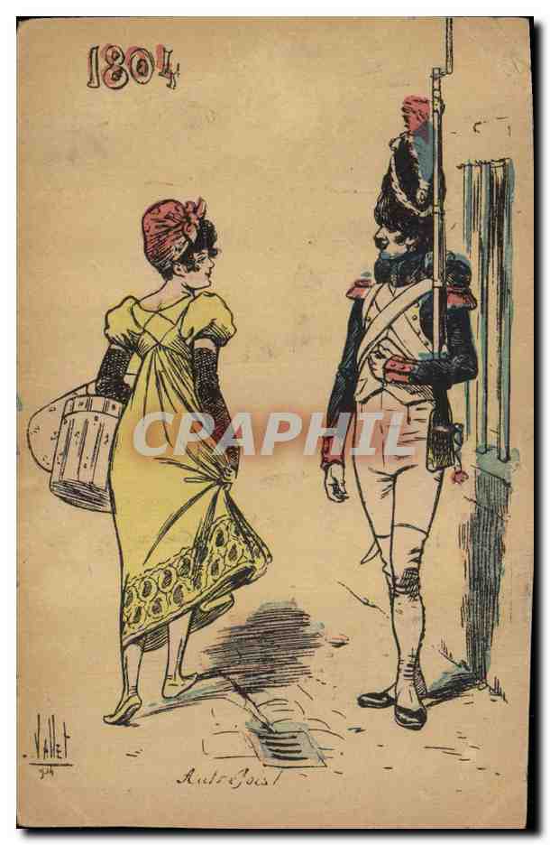 CPA Militaria 1804 Autrefois