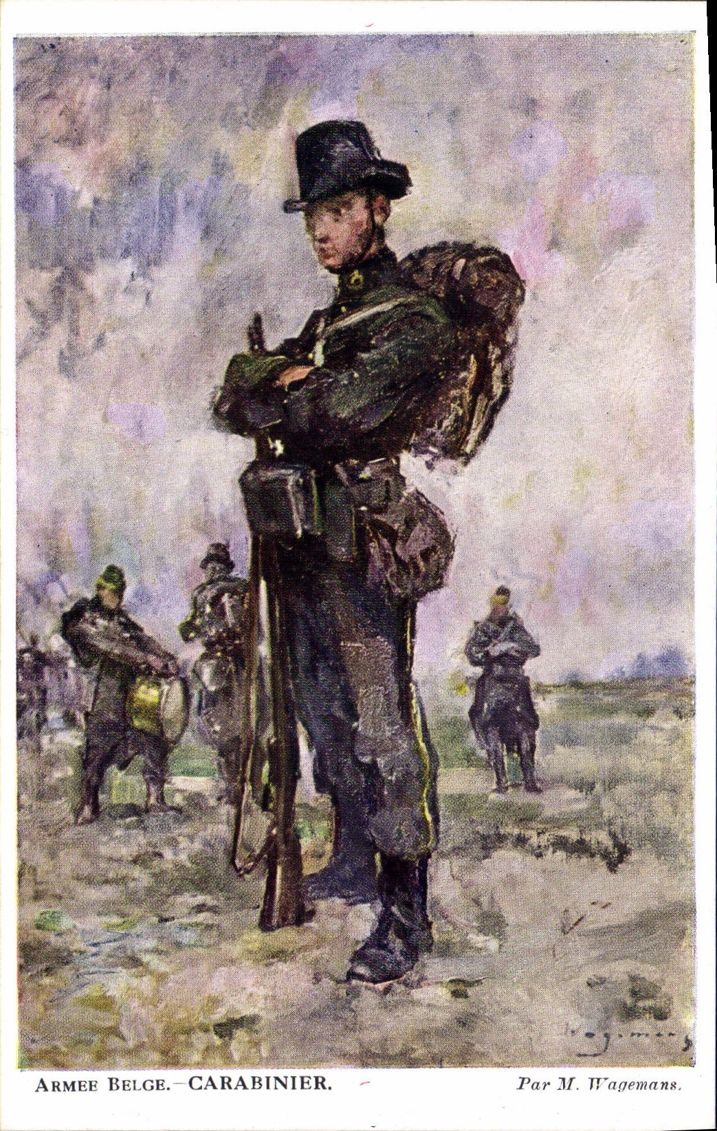 Armée Belge — Carabinier — Par M. Wagemans