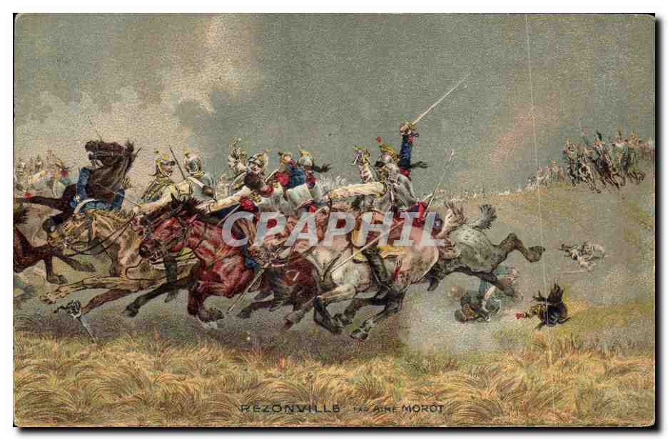 CPA Militaria Rezonville par Aime Morot 