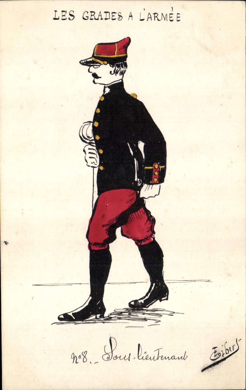 Los Grados en el Ejército — Subteniente — Editor Eoibert, n°8
