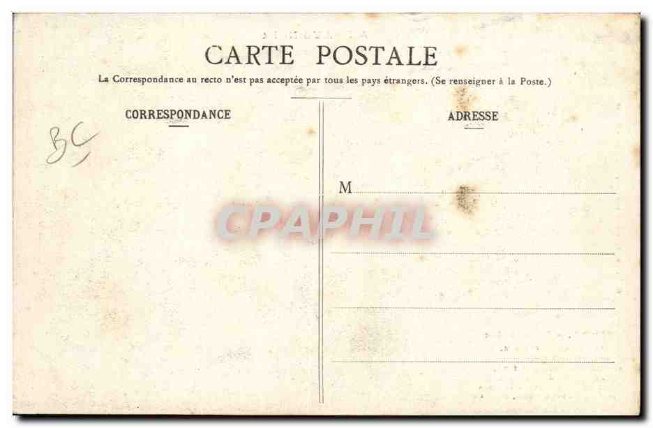 CPA Mine Mines Au Pays Noir Le Beurtia  — Rückseite
